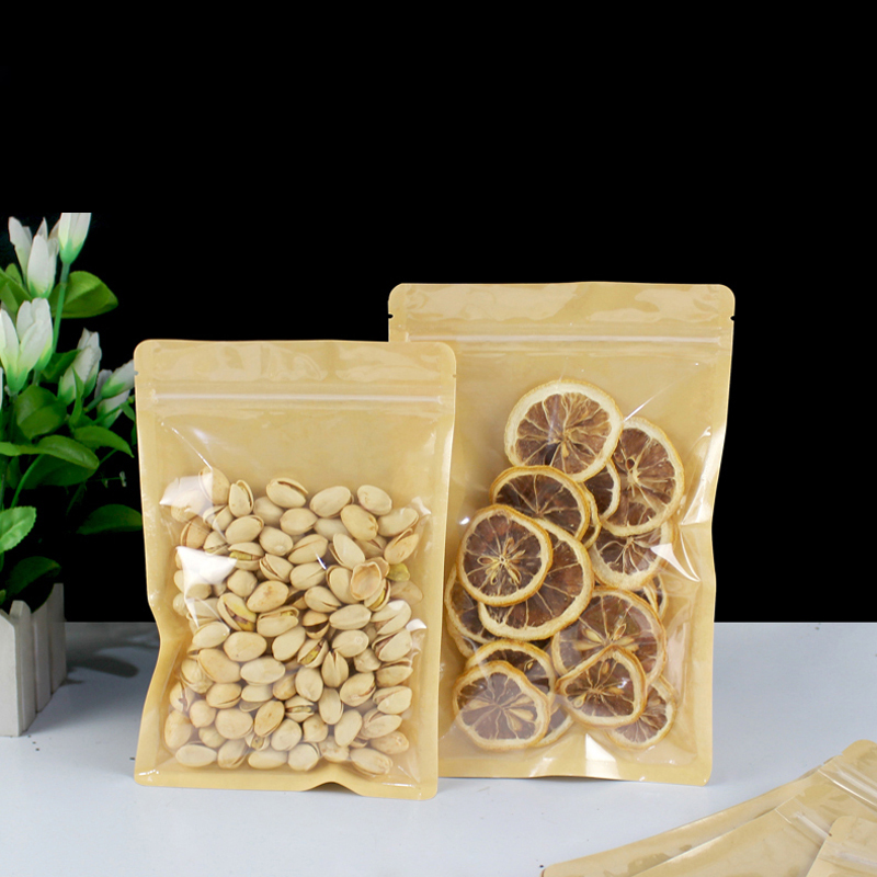 Brown One Side Clear Resealabl – обзор и цена Food Like Snacks