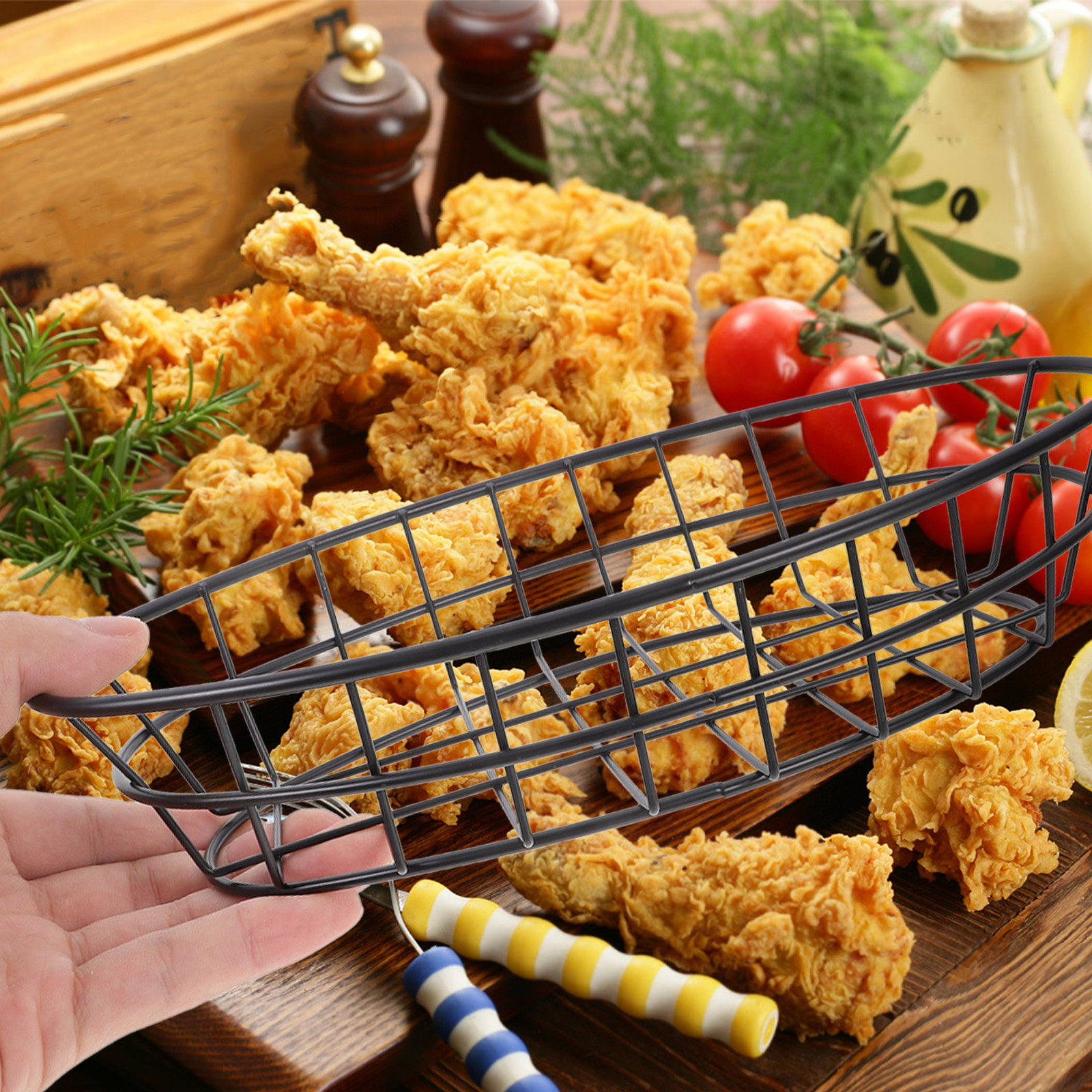 Small Snack Basket French Frie – обзор и цена Food Snacks With Iron