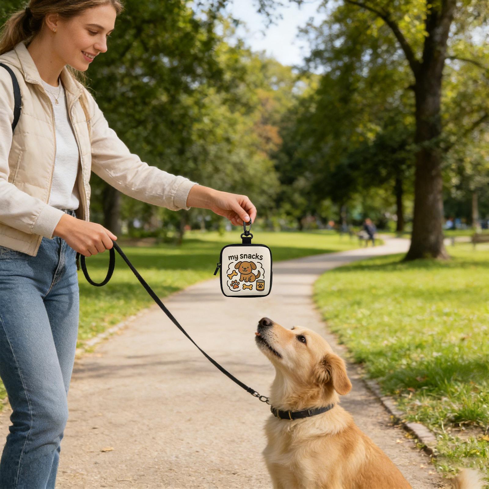 Portable Dog Treat Bag Puppy T – обзор и цена Food Snacks For Hiking