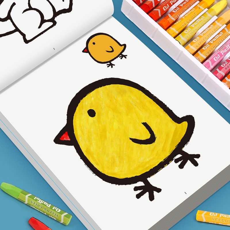 Children's Drawing Book, Conta – обзор и цена Food Snacks Coloring Book