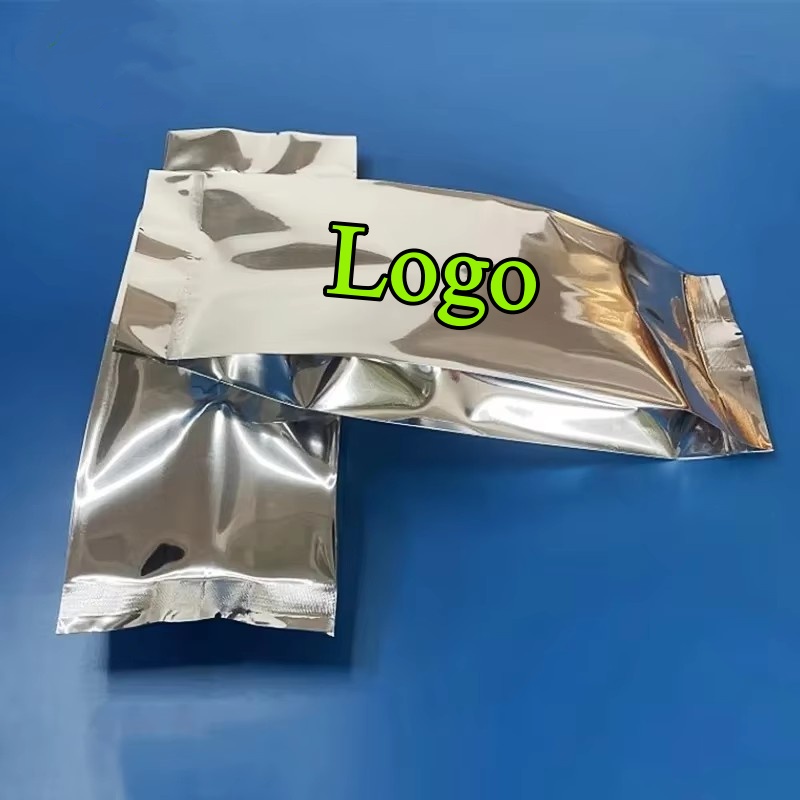 100PCS Side Gussets Glossy Sil – обзор и цена Logo Food Snack